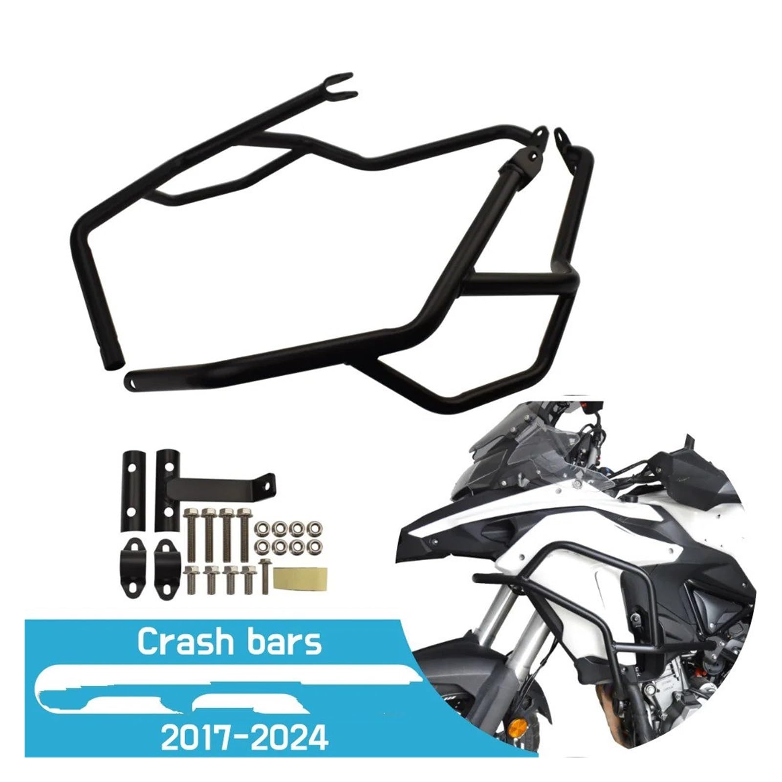 Crash Bar Moto Per Benellia TRK502 TRK502X Barre Paramotore
