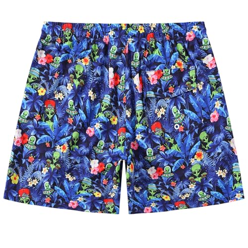 Mens Swim Trunks 7 Inch Inseam Board Shorts with Compression Liner Swimsuit Bathing Suit Quick Dry2