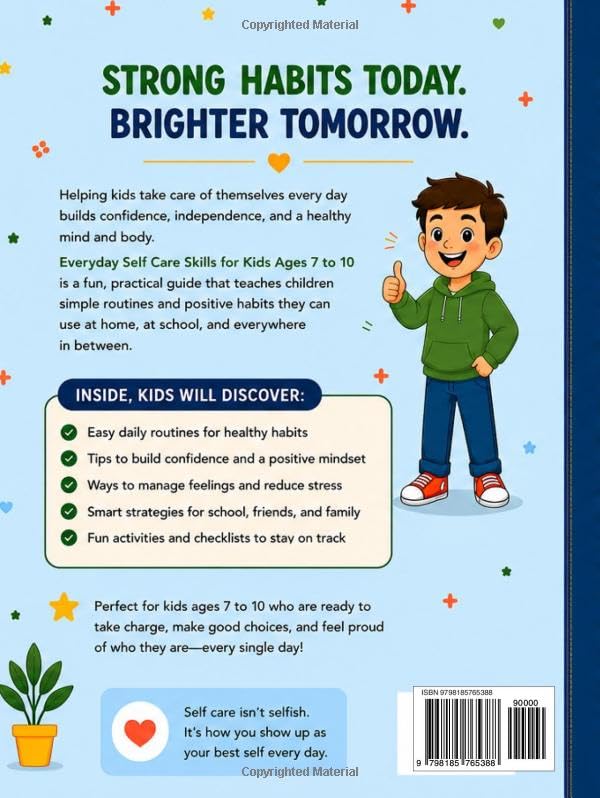 Everyday Self Care Skills for Kids Ages 7 to 10: Simple Routines for Healthy Habits, Growing Independence, and Everyday Confidence image 3