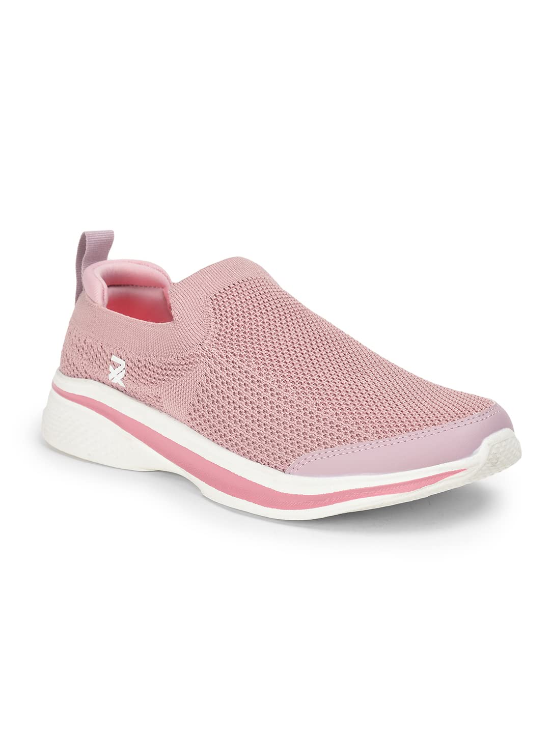 liberty Leap7x Attitude-5 Non-Lacing Women Walking Shoes – Grey & Pink | Lightweight Sports Shoes with Comfortable Upper - Cushioned Footbed Suitable for Gym, Jogging & Outdoor-picture-15