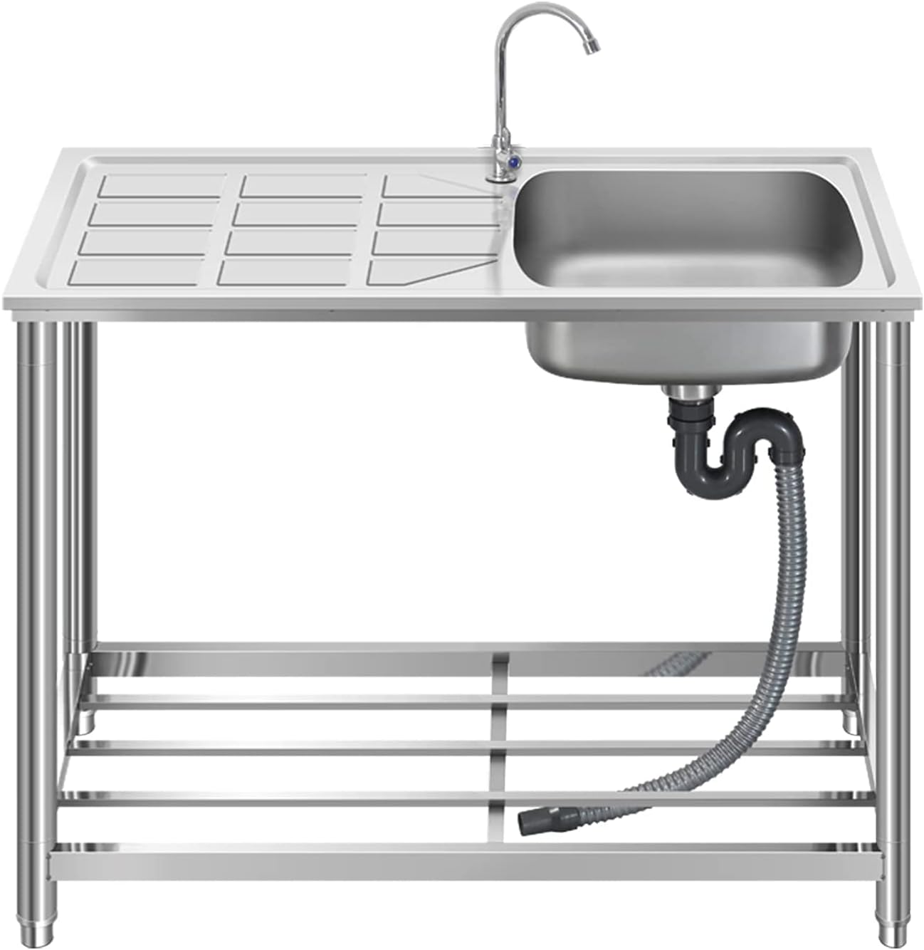 ステンレス流し台 堅めのシンク (304厚みプラス）S120 1417新