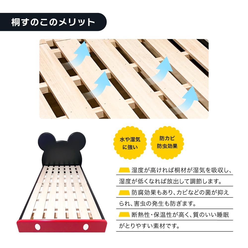 Amazon｜アルファタカバ ディズニー ミッキーマウス 国産 シングル 