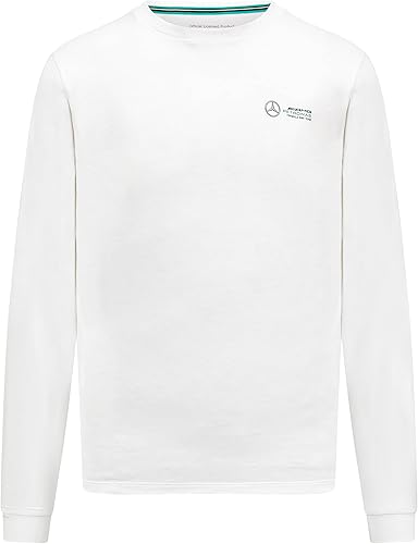 Mercedes AMG Petronas Formula One Team - Camiseta de manga larga para hombre disponible en Yaxa Peru