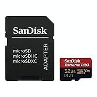 SanDisk Extreme Pro Scheda di Memoria microSDHC da 32 GB e Adattatore SD con App Performance