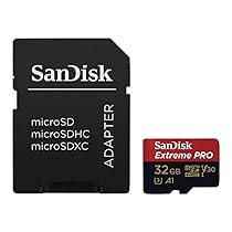 SanDisk Extreme Pro Scheda di Memoria microSDHC da 32 GB e Adattatore SD con App Performance A1 e Rescue Pro Deluxe, fino a 100 MB, sec, Classe 10, UHS-I, U3, V30