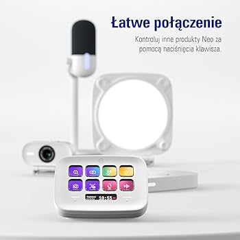 Elgato Stream Deck Neo – 8 konfigurowalnych klawiszy, 2 x