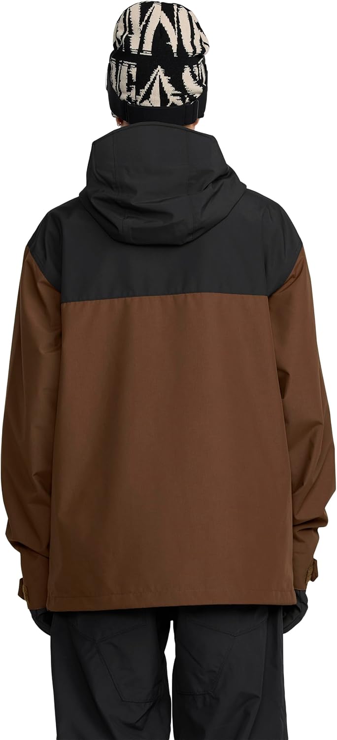 Volcom Men's Buckthreeeighty Snowboard Jacket – 10k Waterproof 2-layer Shell, Zip Tech® - Image 3