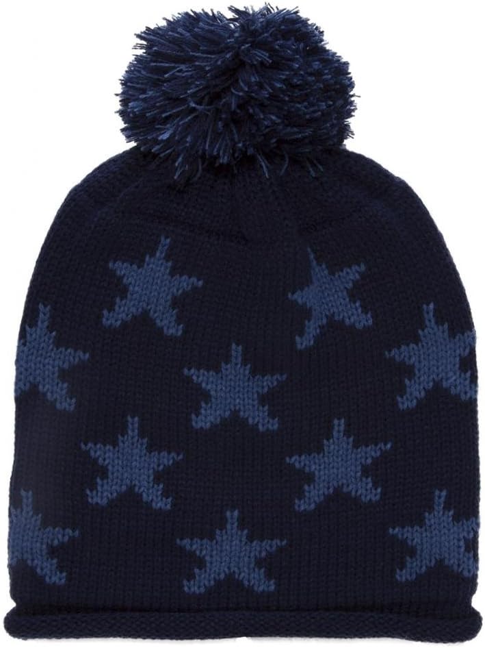 TOP HEADWEAR Stars Long Beanie w/Pom