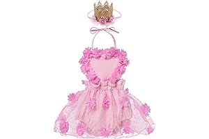 Gracie's Corner GORGEOUS 3D Flower Tutu Set