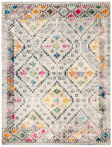 Tapete Boho Safavieh Madison 6 x 9 pies Gris y Amarillo miniatura 4