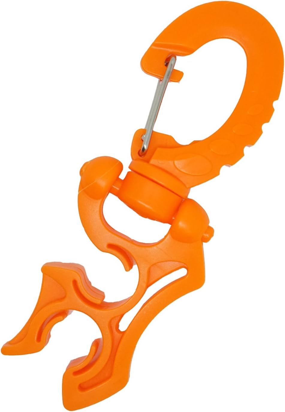 Scuba Diving Hose Holder Clip – Secure Double LP/HP Hose Organizer for BCD Setup & Dive Gear Management – Universal Accessory for Regulator Hoses, Snag-Free Streamlined Configuration