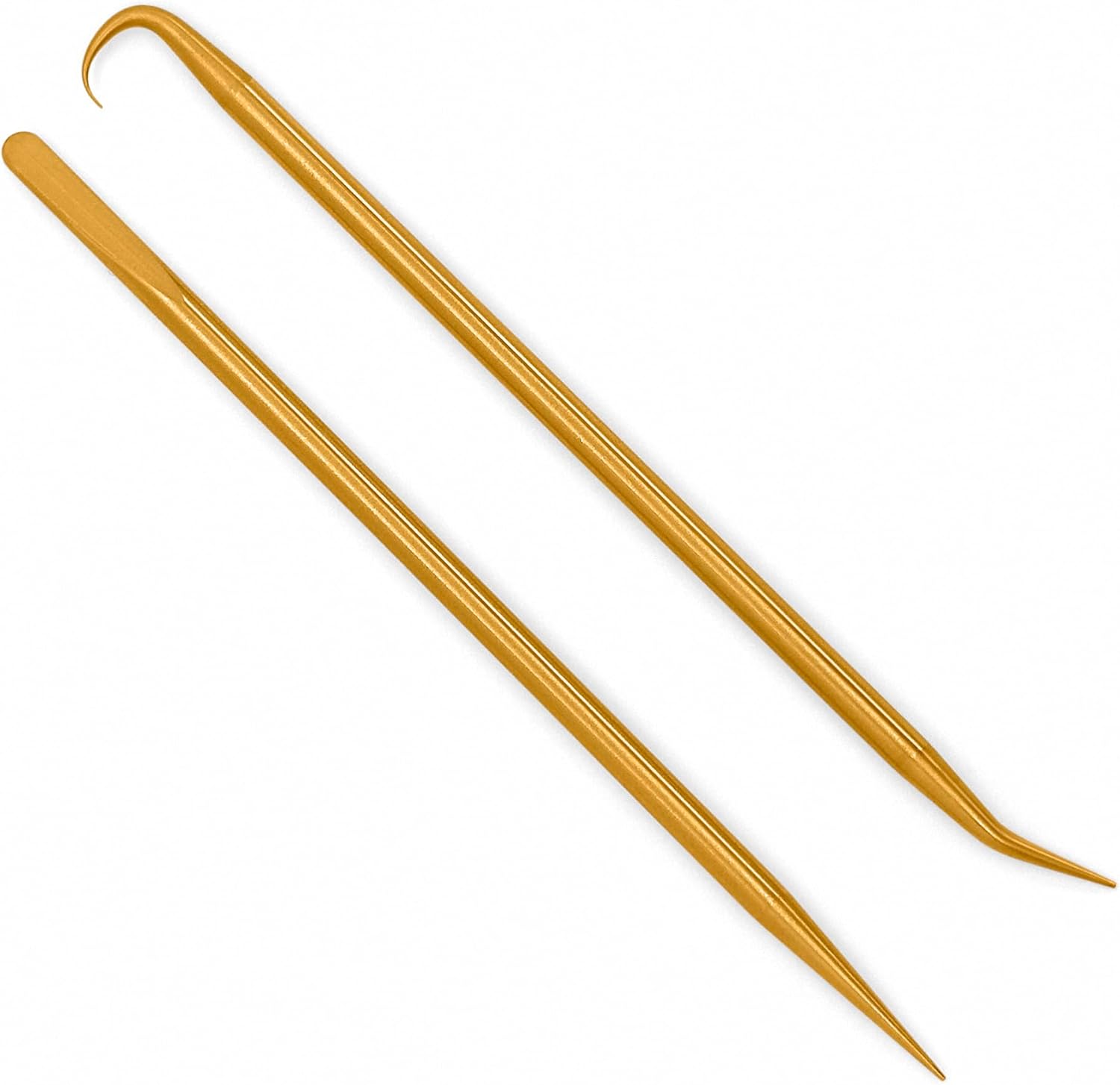 Premium Brass Pick Kit – 2 Picks with 4 Tip Styles | O-Ring and Seal Removal Tools for Scuba Diving, Automotive, and DIY Maintenance | Durable, Scratch-Free Design