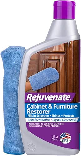 Rejuvenate Cabinet & Furniture Restorer Fills in Scratches Seals and