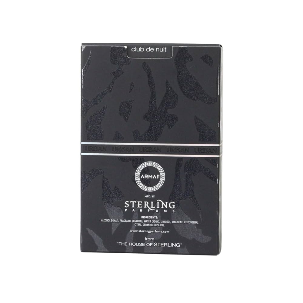 香水(男性用) ARMAF Club de Nuit Urban Man Elixir Armaf Club De Nuit Urban Man Elixir Woda Perfumowana 105 ml
