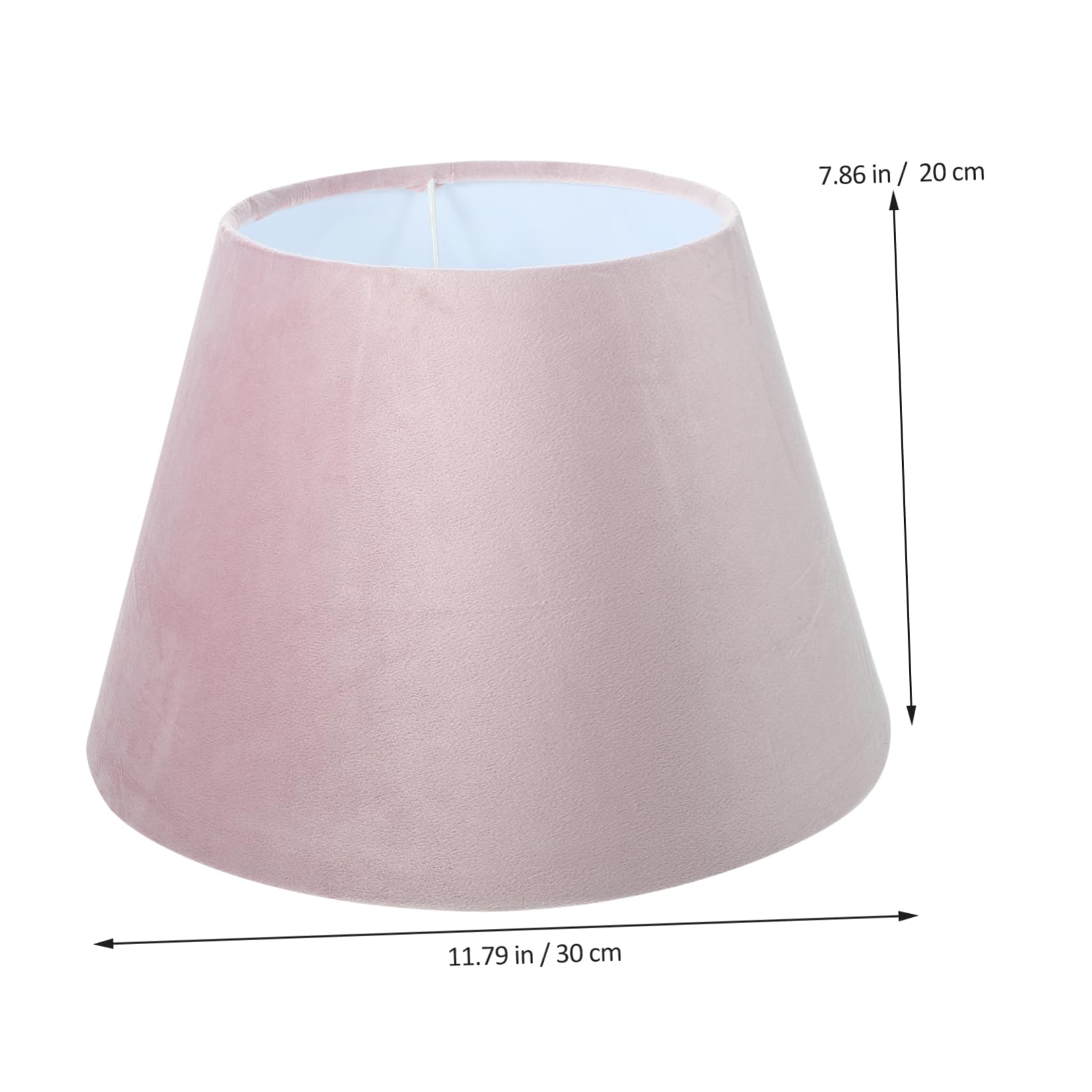 POPETPOP Pantalla De Franela Lámpara De Escritorio Pantallas Cilindro Lamparas Salon Tonos De Lámpara De Tonos De Lámparas Para Lámparas De Mesa Pantalla De Lámpara De Mesa Paño Rosa