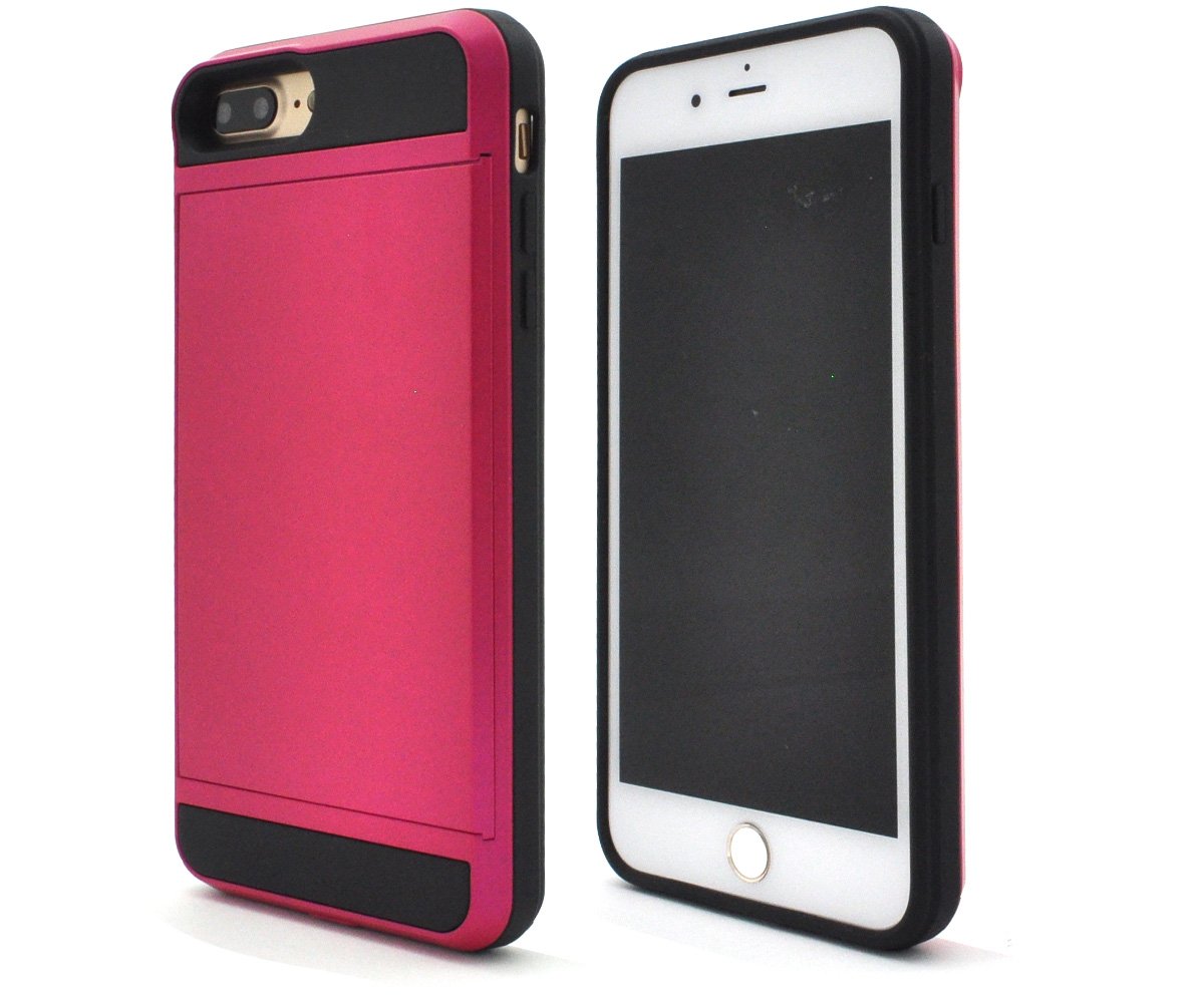 Amazon.co.jp: PLATA iPhone7 Plus / iPhone8 Plus ケース スライド 式