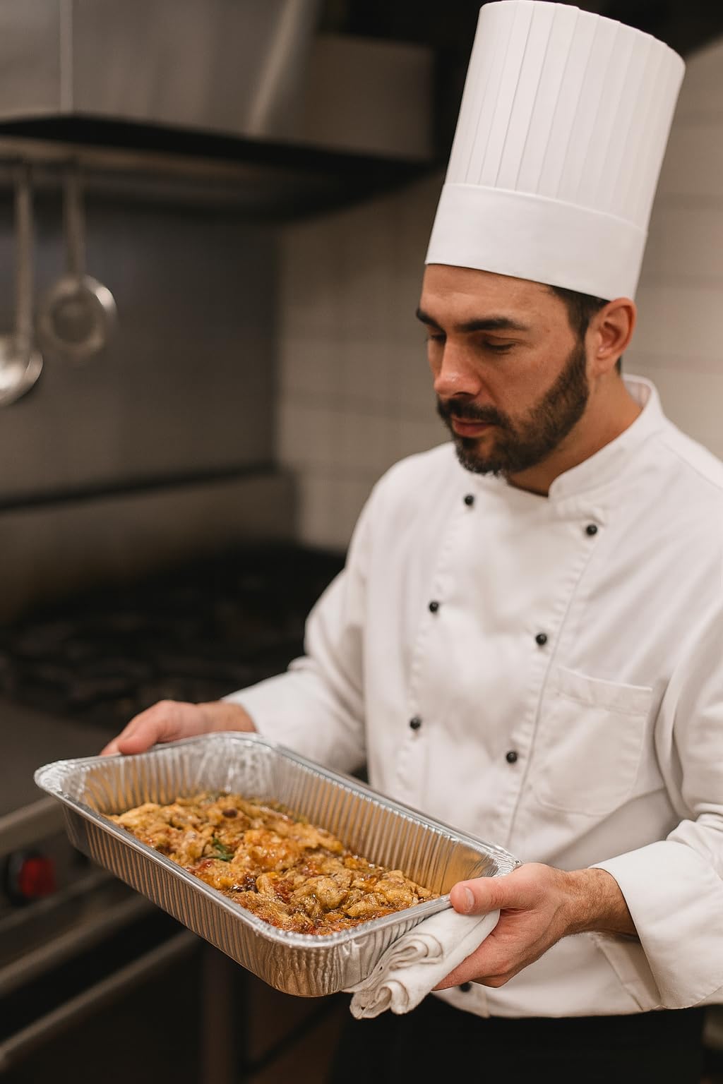 Jokolo Lot De 5 Grands Plateaux En Aluminium Très Résistants 500 Mm X 300 Mm X 80 Mm Pour La Cuisine, La Pâtisserie, La Restauration, Les Barbecues, Les Fêtes Et Le Stockage