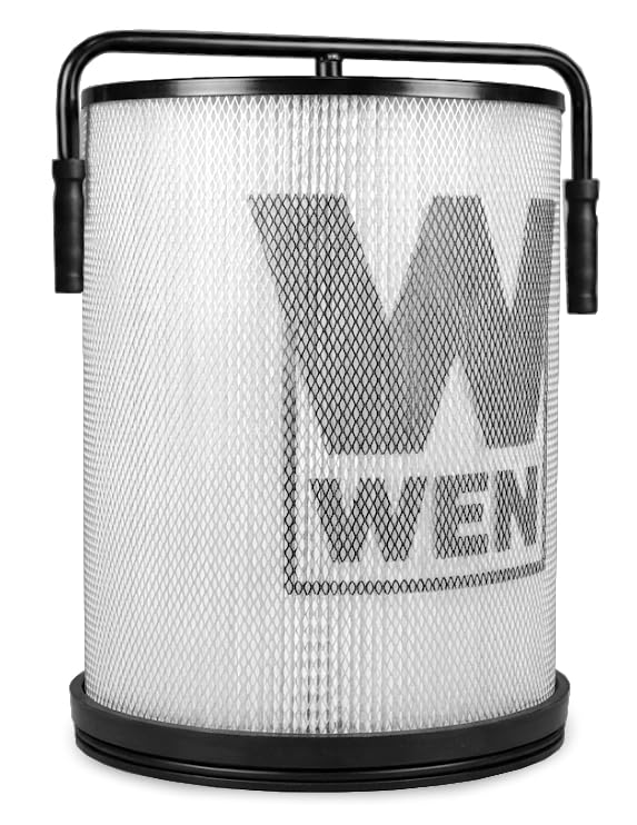 Image of WEN 1-Micron Canister Filter Cartridge with Cleaning Paddles for Woodworking Dust Collectors (DC1300-AF1)