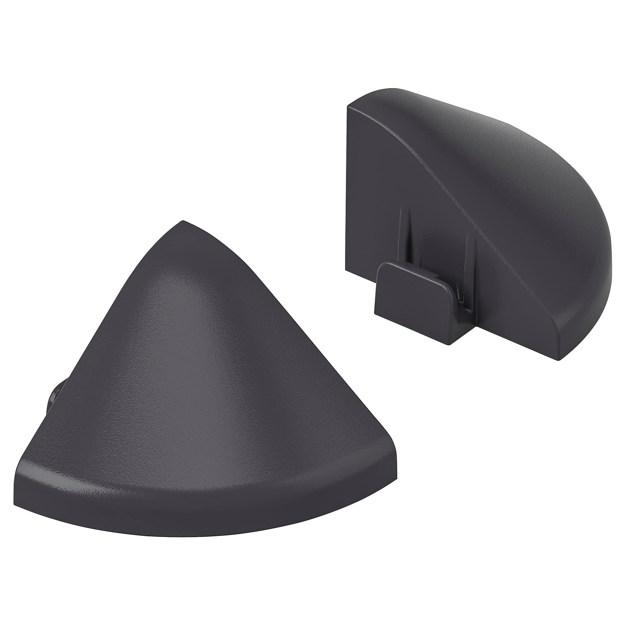 Ikea RUNNEN corner strip, outdoor floor decking, dark grey