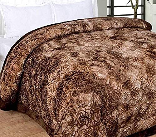 WINSTON HOME Super Soft New Winter Blanket Double Bed Size 230 cm x 250cm Super Lite Super Soft Blanket for All Season (AC Blanket/Winter) (Pack of 1)