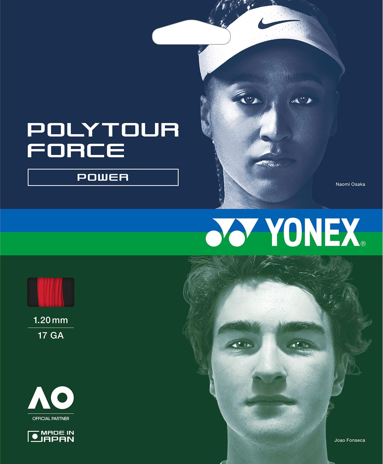Amazon | ヨネックス (YONEX) 硬式テニス ガット ポリツアーフォース