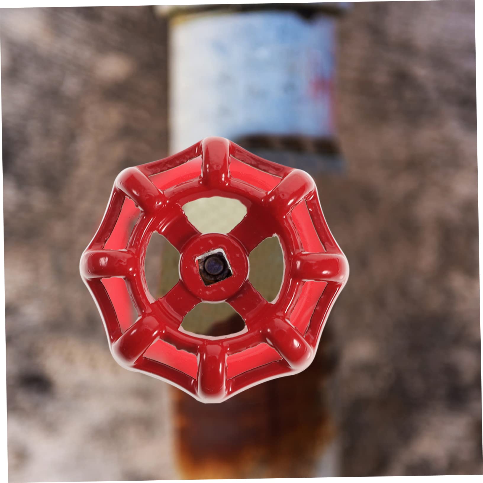 Amazon.co.jp: OSALADI 6個水栓ハンドル 丸型ホイールプ 屋外用蛇口