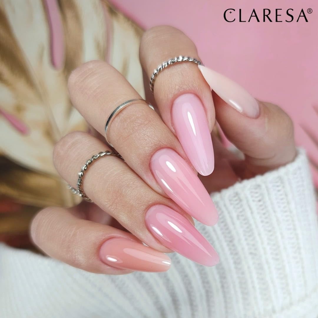 Claresa Żel Budujący Rubber 2 ciepły jasny róż 12g