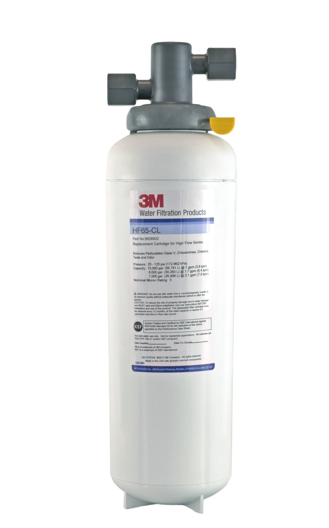 Aqua-Pure 3M Water Filtration Products High Flow Series Chloramines System for Cold Beverage Applications HF165-CL, 5626003, 1 Per Case