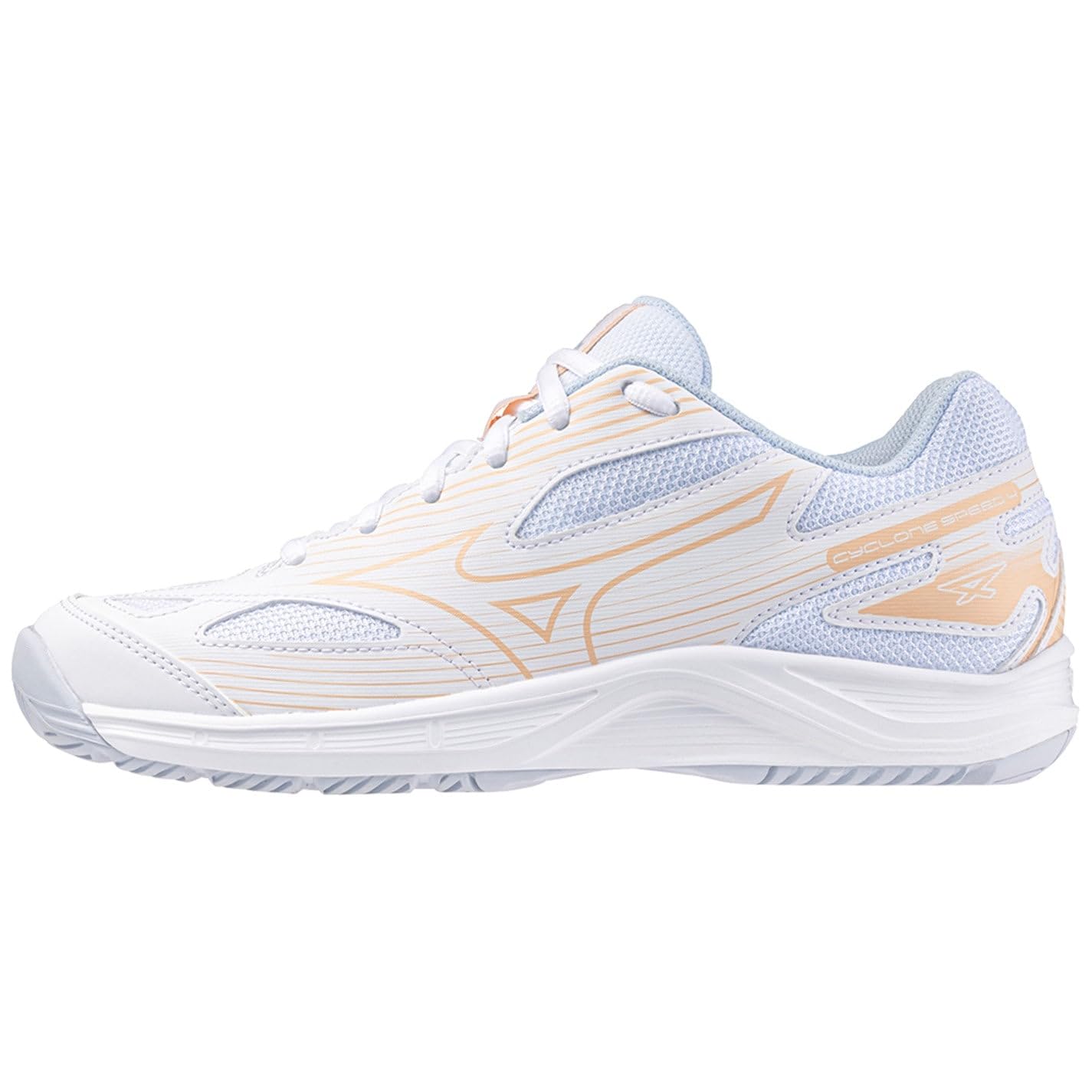 Mizuno Cyclone Speed 4Volleyballschuhe Damen Indoor V1GC237000 weiß
