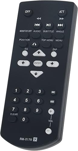 Miniatura 3 de Allimity RM-X170 RMX170 - Control remoto de repuesto compatible con Sony AV Center XAV-AX100 XAV-AX200 XAV-AX210 XAV-V631BT XAV-W651BT XNV-L66BT