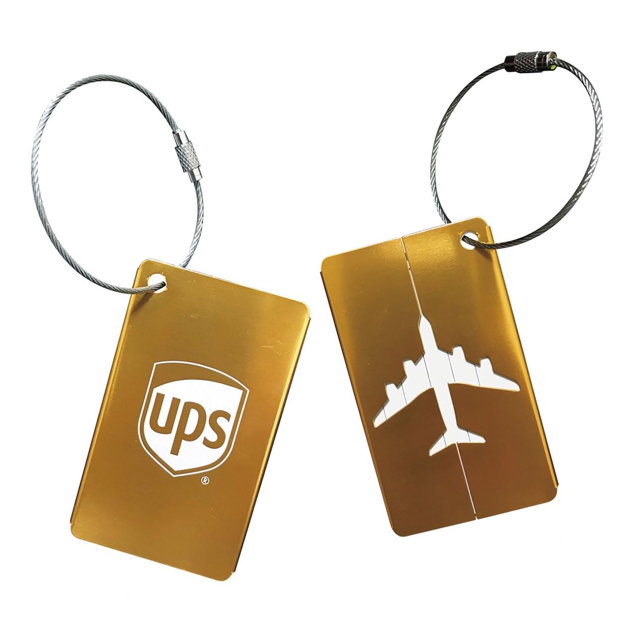Amazon.co.jp: UPS (ユーピーエス) LUGGAGE TAG ラゲッジタグ おしゃれ