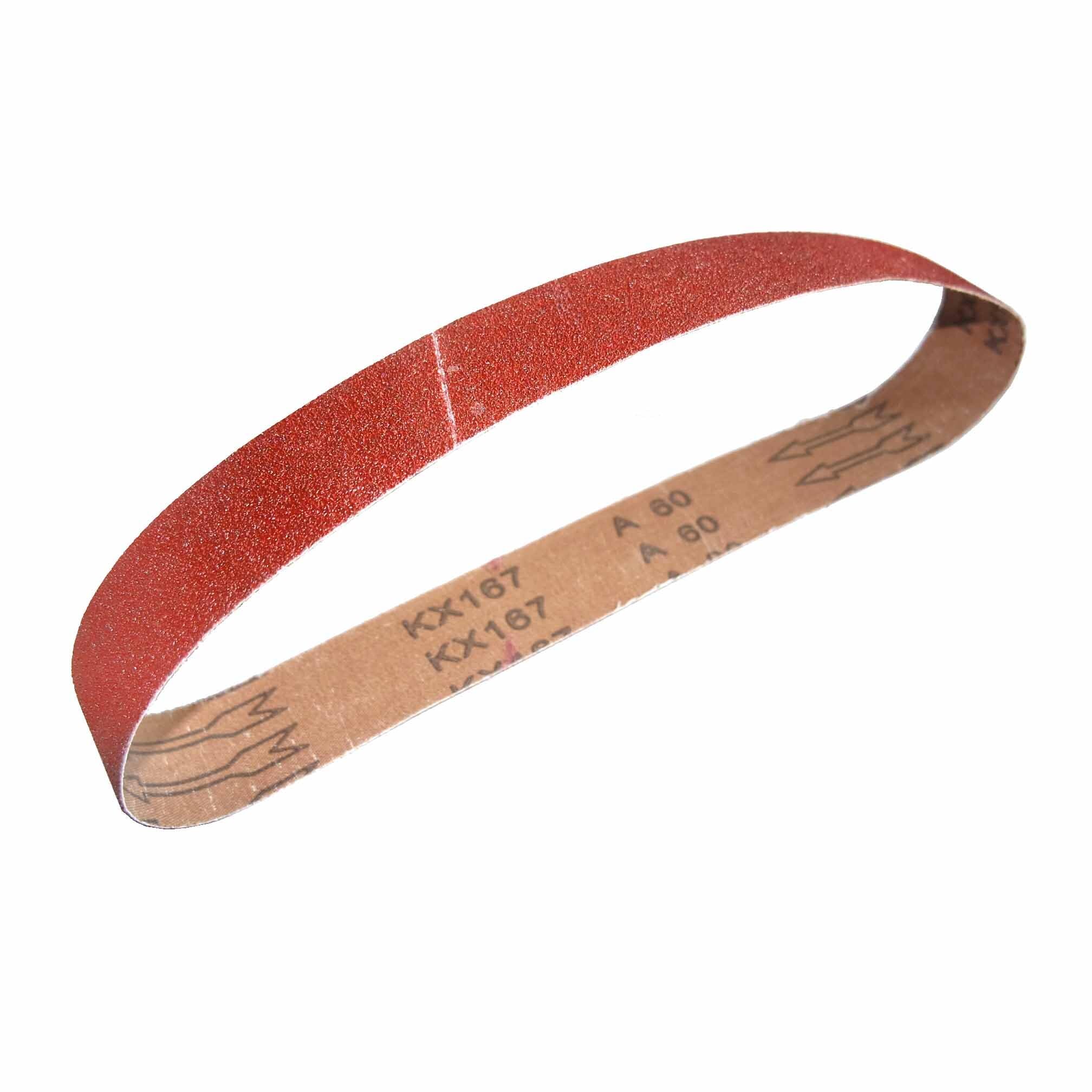 20x Schleifbänder 40x760 Mm, P150 – Aluminiumoxid, Gewebe, Für Bandschleifer (Körnung Wählbar P40–P400)