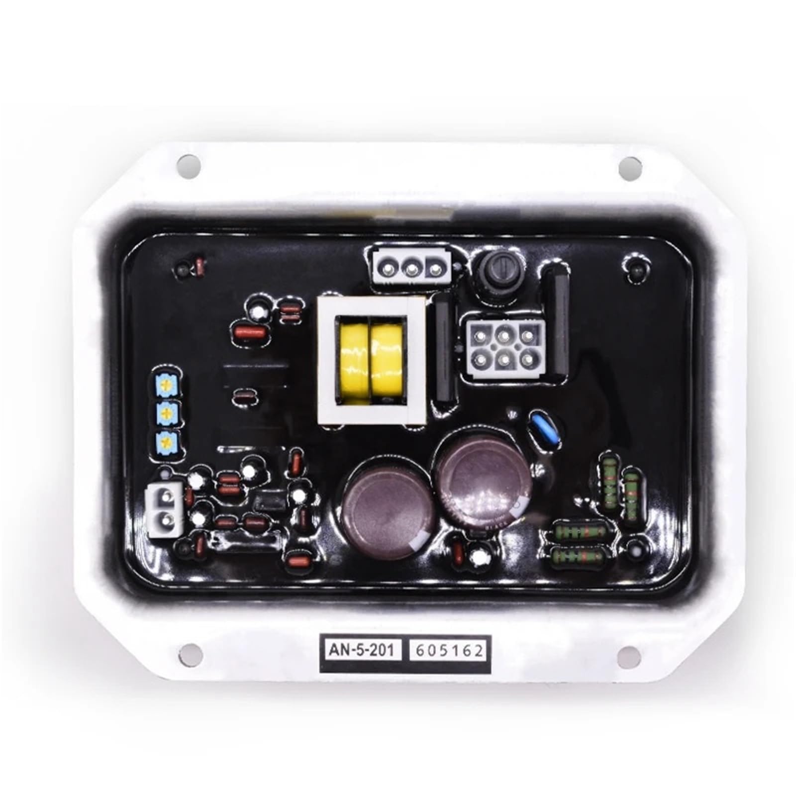 Rwgbsfjq An-5-201R An-5-201A 201R An-5W-201 Avr Generator Automatic Voltage Regulator Spare Parts & Accessories 1Pcs(An-5-201R)