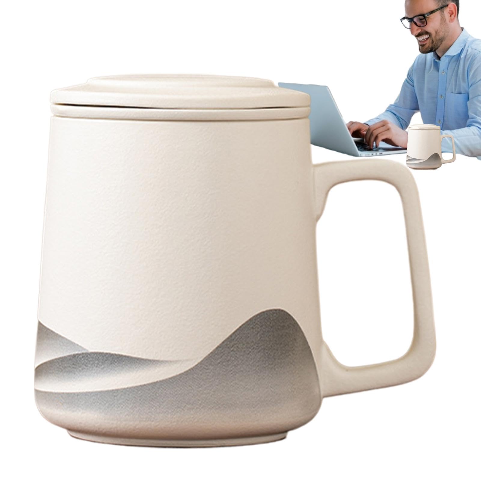 Taza Infusora Té Taza de acero inoxidable