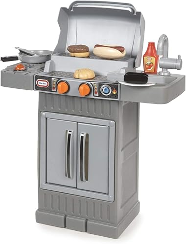 Little Tikes cocina y crece parrilla para barbacoa Rejilla Gris