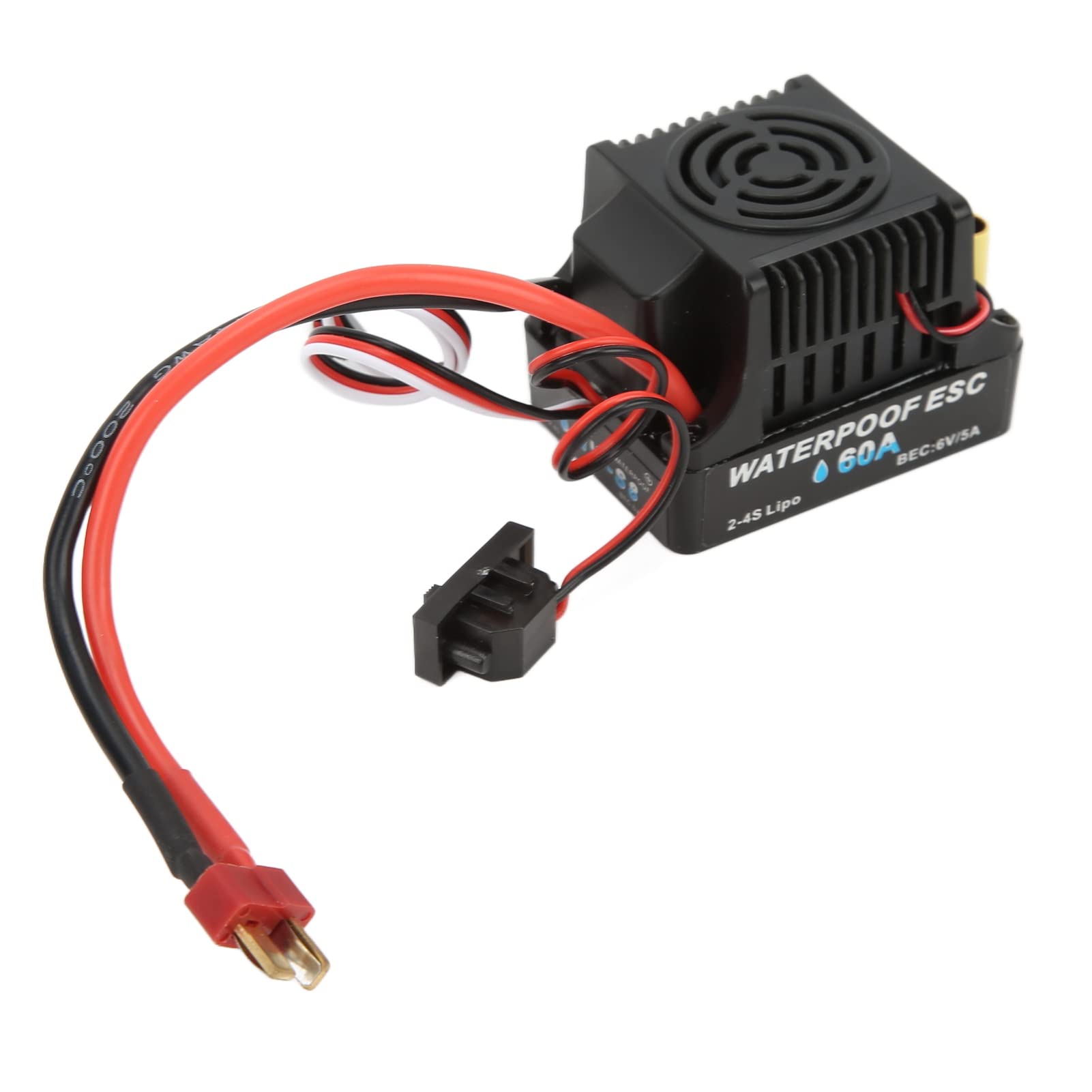 Kit ESC per Motore Brushless 4300KV, Parti di Aggiornamento per Auto RC in Lega di Alluminio, Set ESC Motore Auto RC 1/10 Ad Alta Coppia Impermeabile, Realizzato in