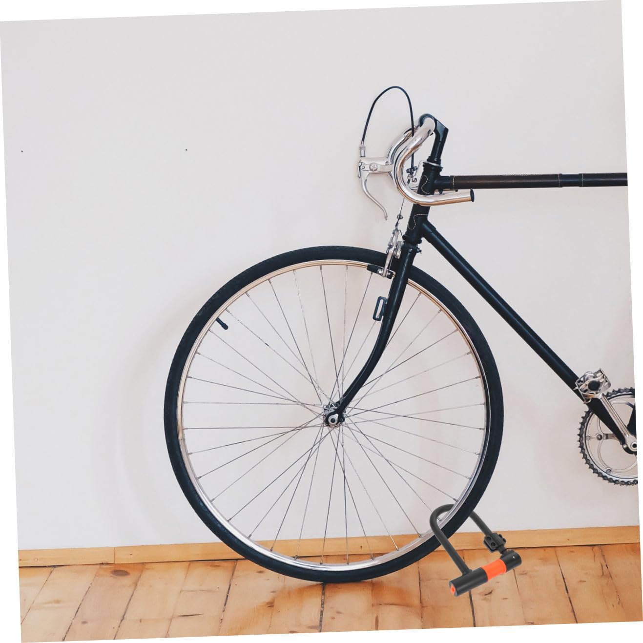 Candado para Bicicleta en Forma Acero Aleación Negro