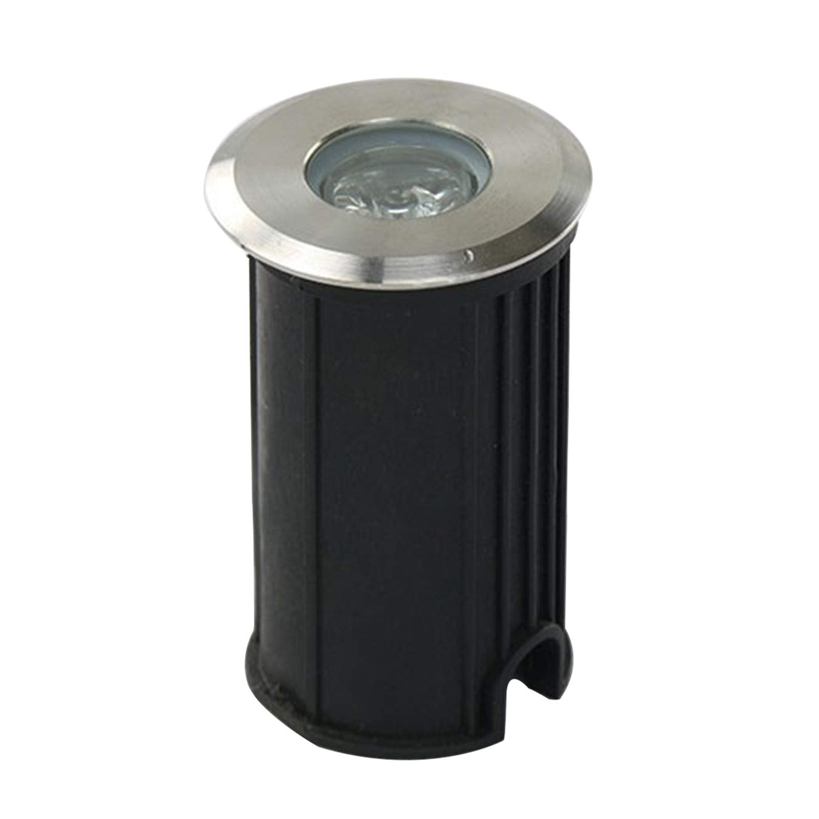 Spot LED encastrable IP68 12V blanc chaud d'architecture pour bassin