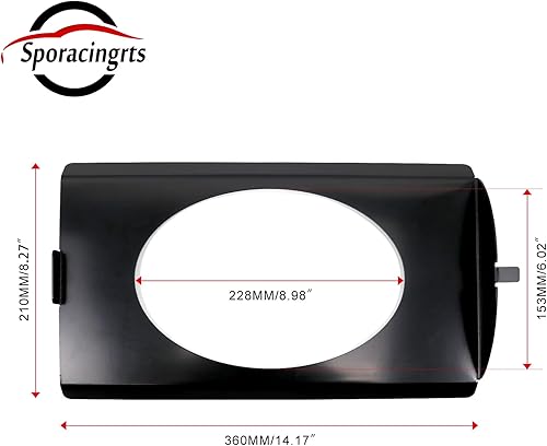 Miniatura 2 de Sporacingrts Soportes de altavoz para detrás del asiento, compatibles con Chevy GMC C10 1973-1987 detrás del asiento de la cabina de la esquina para