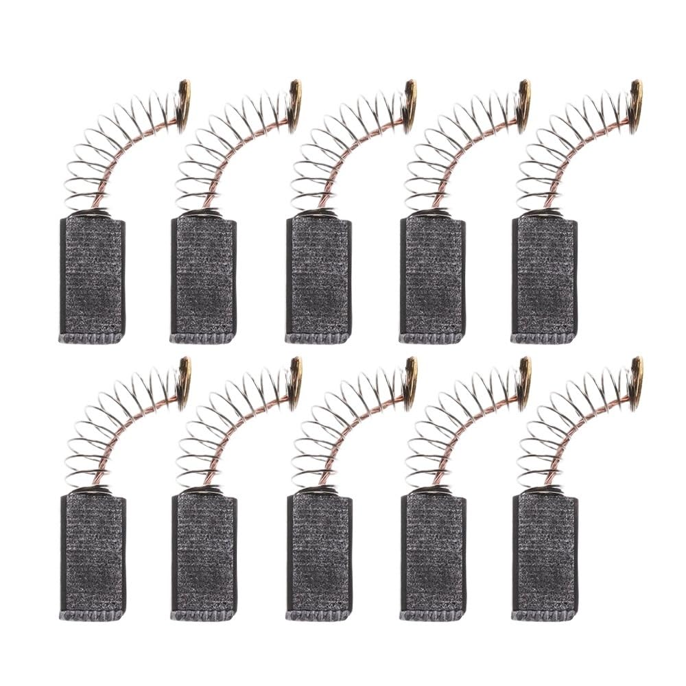 5/10 sztuk mi ni wiertarka elektryczna szlifierka zamienna szczotki węglowe części zamienne do silników elektrycznych narzędzie obrotowe 5 x 8 x 15 mm (10 szt.)