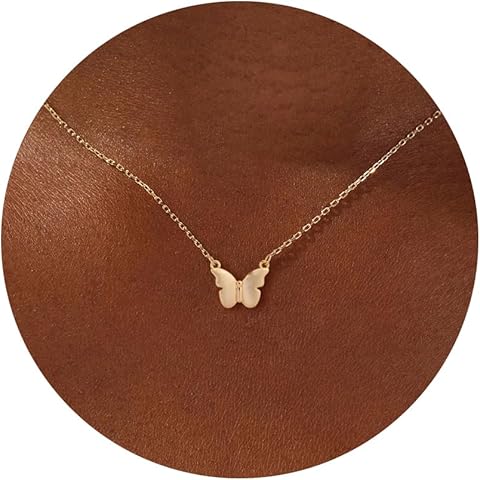 Gold Necklace for Women-14K Gold/Silver Plated Bee,Dragon,Horse,Teddy Bear,Elephant...