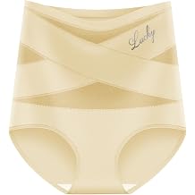 Womens High Waisted Tummy Control Shaper Panties,3Pack
