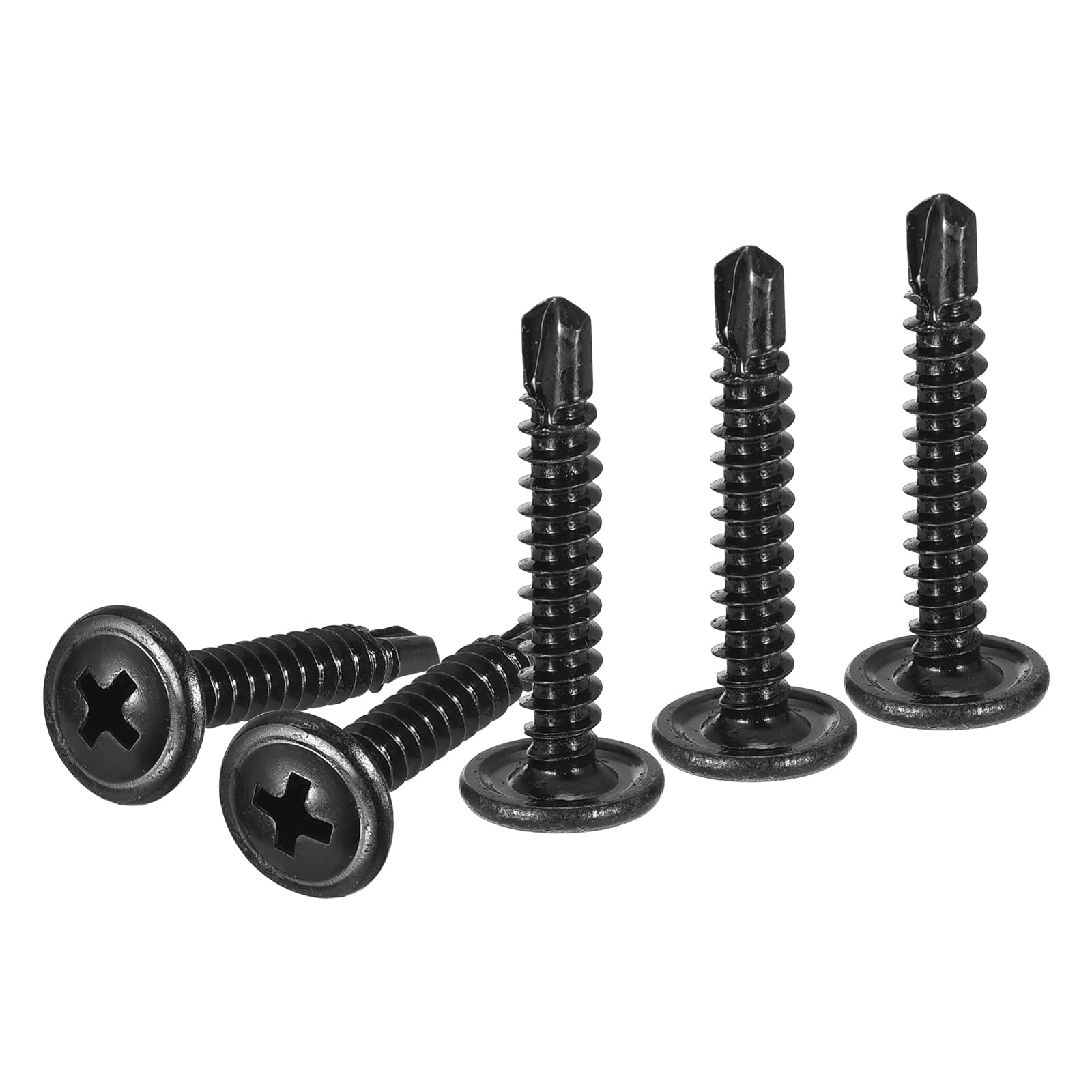 DTGN #8x1 Sheet Metal Screws, 120 Pack, for Wood Furniture