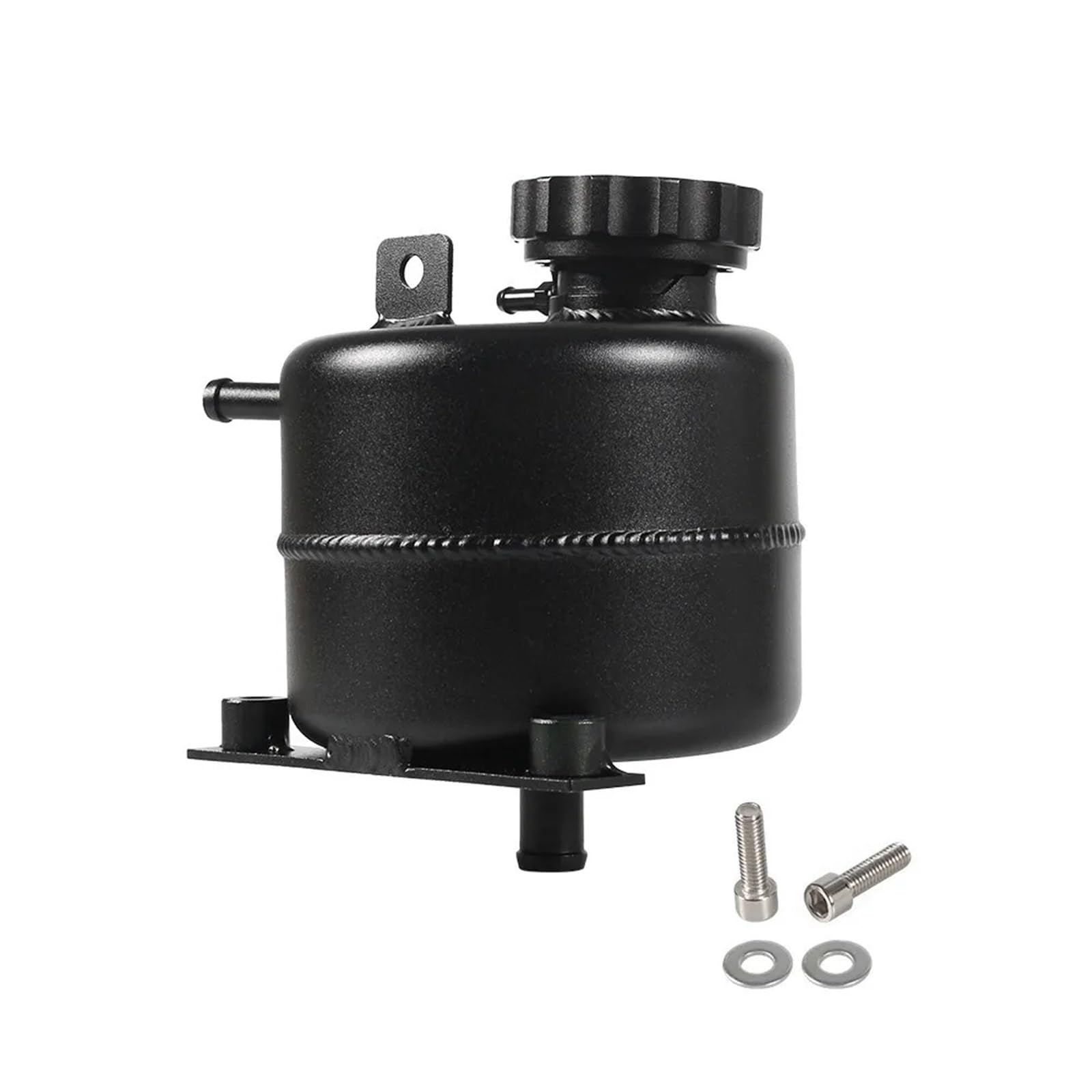 02-08 Dla BMW pasuje do MINI Cooper S R52 R53 Akcesoria samochodowe Zbiornik wyrównawczy płynu chłodzącego na wodę przelewową i korek chłodzenia silnika(Black)