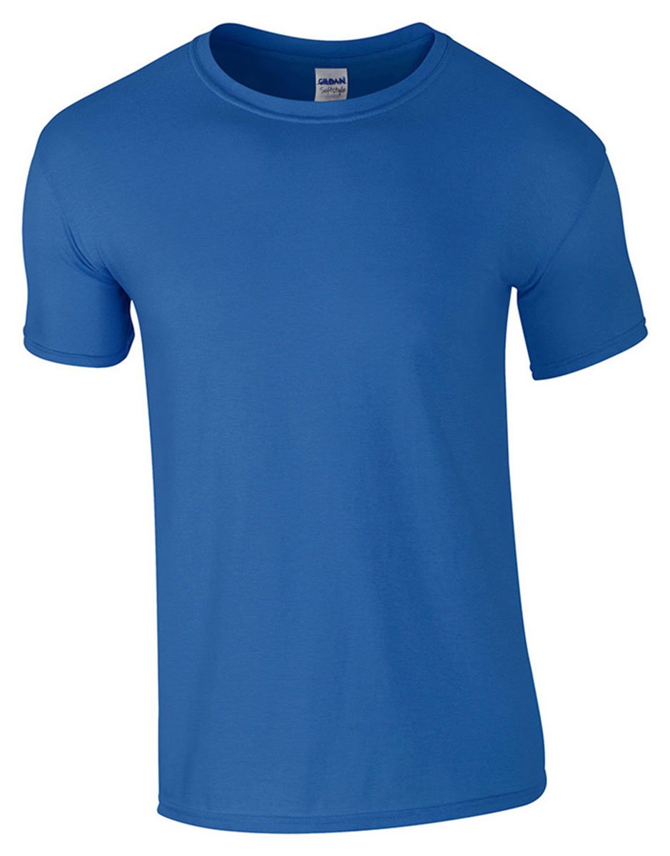 Gildan Men's X-Large,Royal Short Sleeve Soft-Style™ T-Shirt (Xl) (Royal)