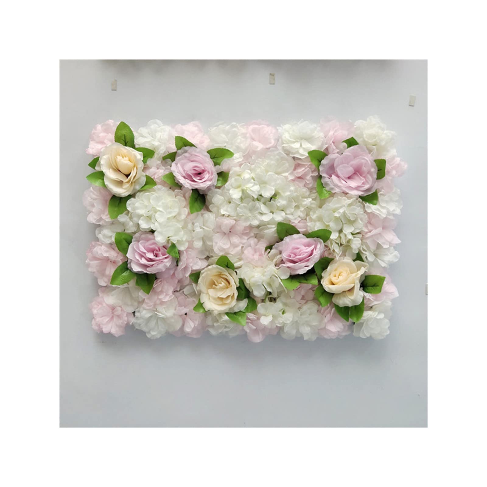 MKIOPNM artificial flowerWall Wedding Birthday Party Backdrop Decor Home Flowers Backdrop Decoration Flowers Christmas(Color:D)