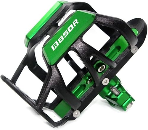Bike Cup Holders Motorcycle CNC Beverage Water Bottle Drink Cup Holder Mount for BM-&W R850R R 850 R R850 R (Color  Green, Size  One Size)