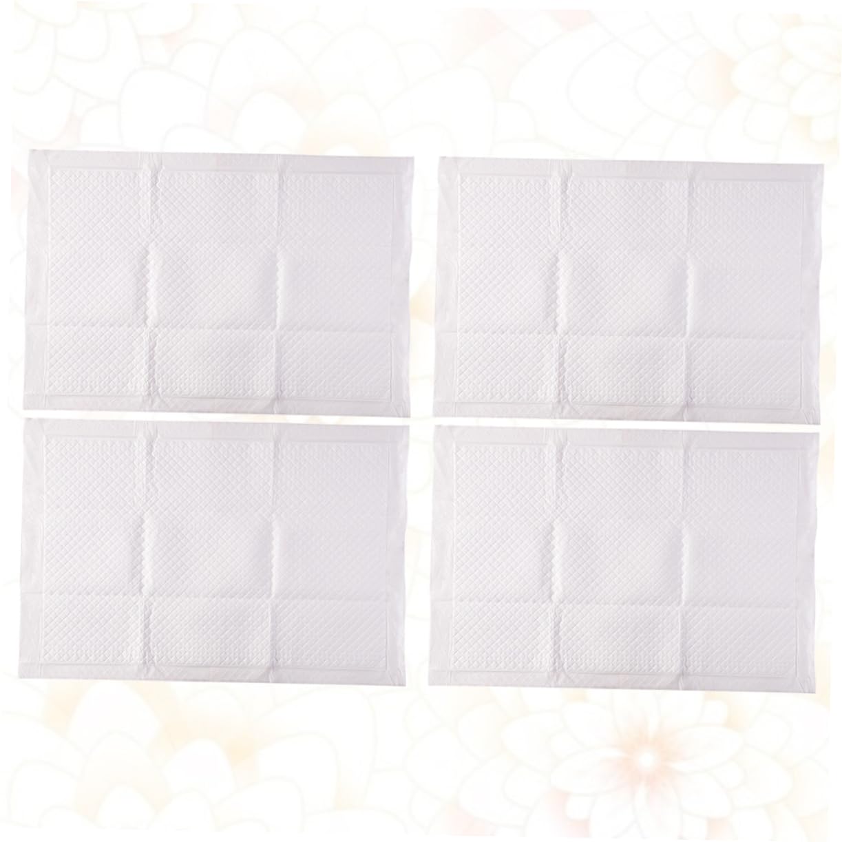 Tappetino Post-parto Usa e Getta 8 Pezzi Cotone Bianco