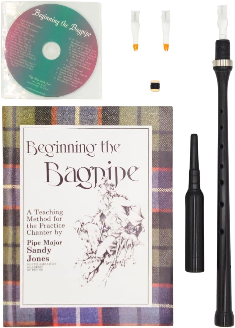 Ultimate Bagpipe Starter Kit by Gibson Bagpipes Musical