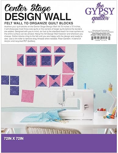 Diseño de escenario central para pared, color blanco, 72 x 72 pulgadas